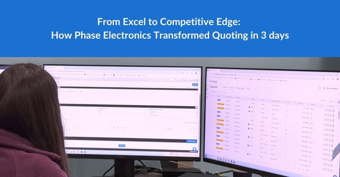 Blog post CalcuQuote and Phase Electronics 2025