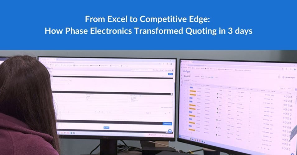 The EMS Shift to America: How Fast Can You Rethink Your Quoting Strategy?