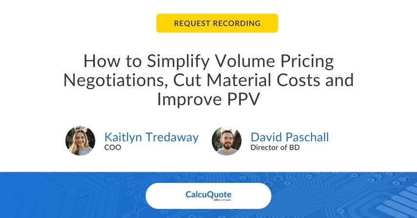 Request recording -  webinar PLA Q2