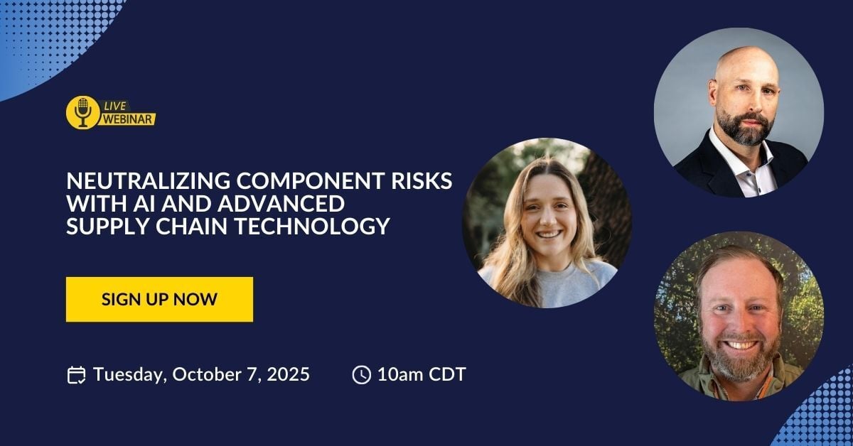 Webinar CalcuQuote and Astute Group - Neutralizing Component Risks with AI and Advanced Supply Chain Technology